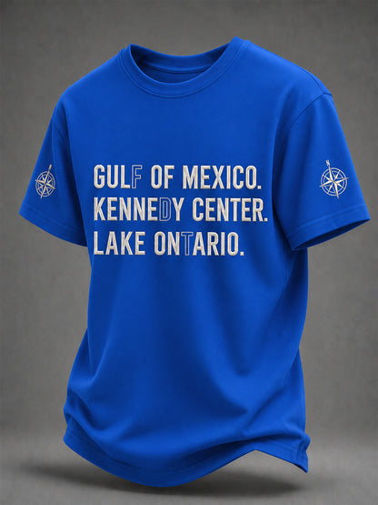 Men's Gulf Of Mexico Kennedy Center Lake Ontario Tee