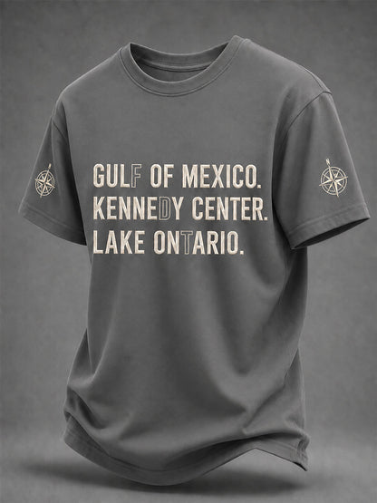 Men's Gulf Of Mexico Kennedy Center Lake Ontario Tee