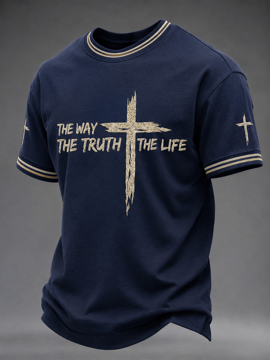 Men's The Way The Truth The Life Print Tee