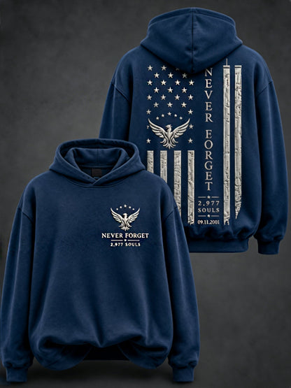 Women's NEVER FORGET 2,977 SOULS 2,977 SOULS 09.11.2001 Regular Sweatshirt