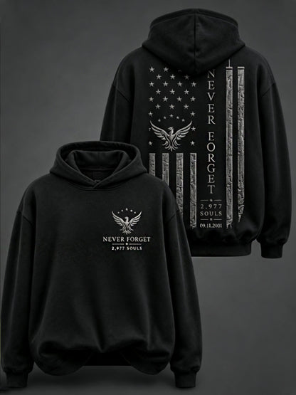 Women's NEVER FORGET 2,977 SOULS 2,977 SOULS 09.11.2001 Regular Sweatshirt