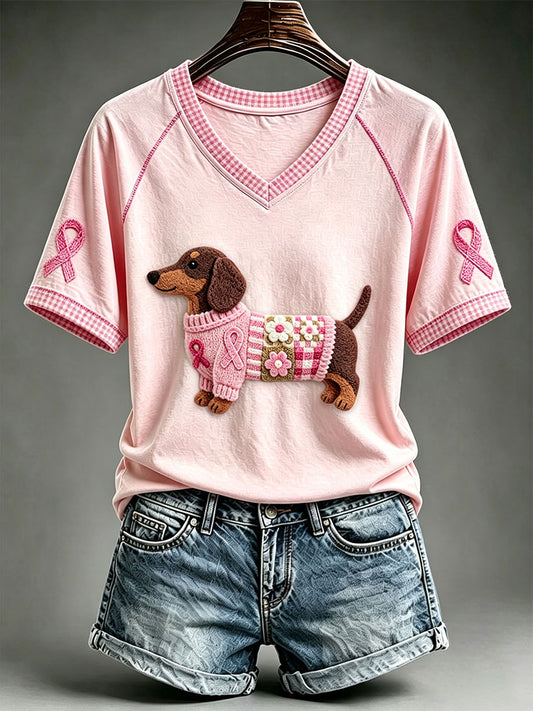Women's Cute Dachshund T-shirt