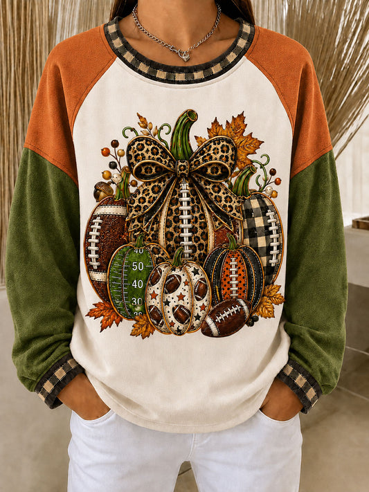 Women's Autumn Pumpkins Sweatshirt