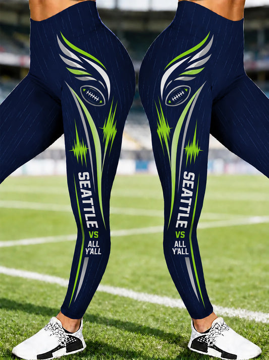 Women's Football Gameday Gift For Football Fans Leggings