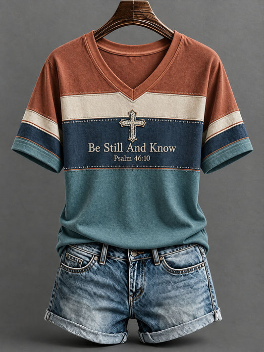 Women's Be Still And Know T-Shirt