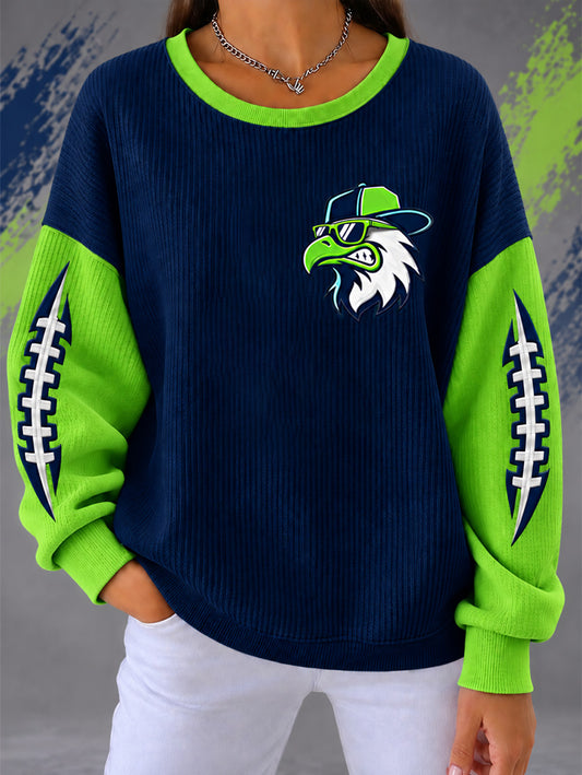 Women's Football Gameday Gift For Football Fans Casual Sweatshirt
