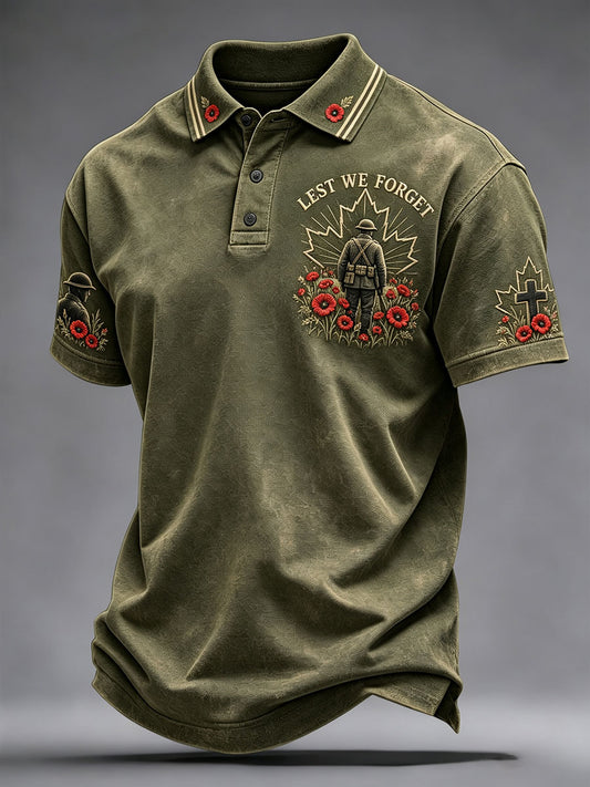 Men's "LEST WE FORGET" Tops