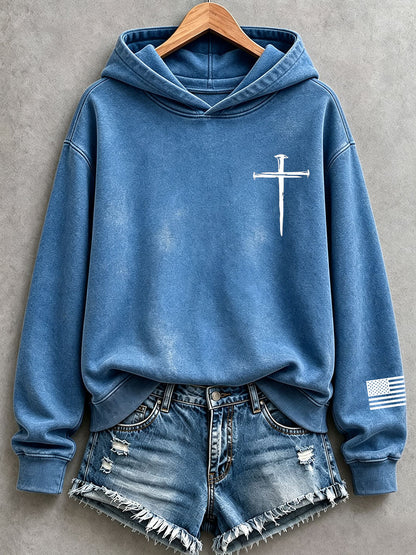 Women's Faith Cross Hoodie