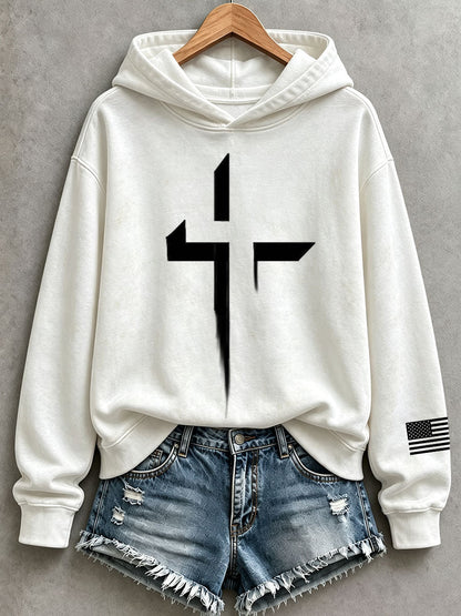 Women's Faith Cross Hoodie
