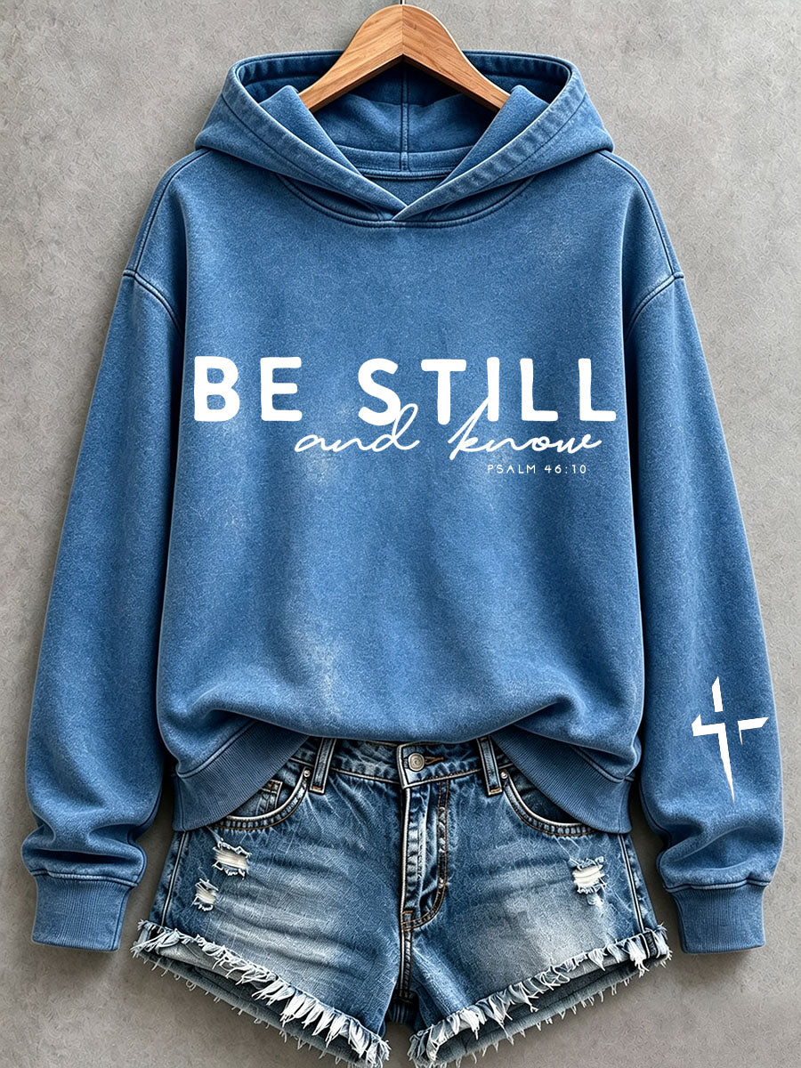 Women's Be Still And Know Hoodie