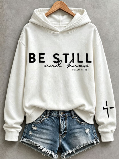 Women's Be Still And Know Hoodie