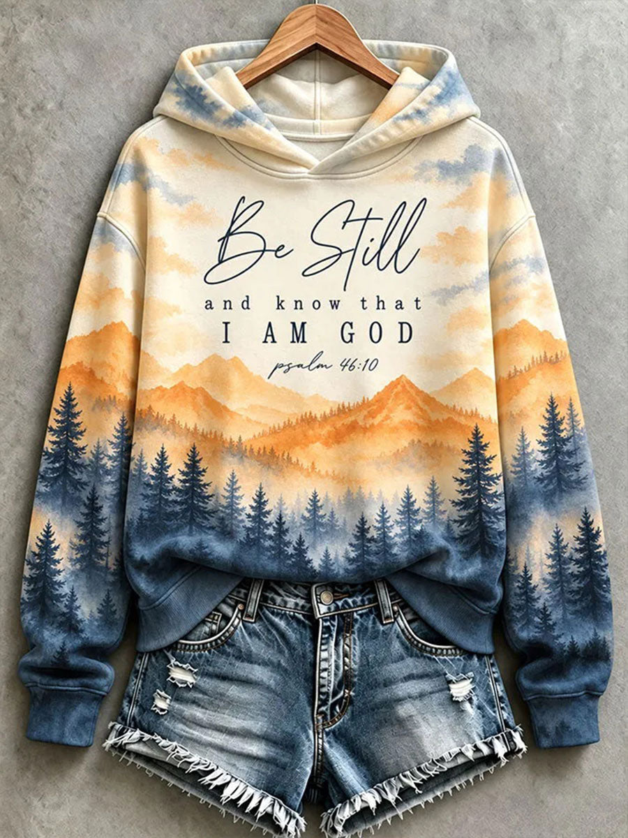 Women's Be Still And Know That I Am God Hoodie