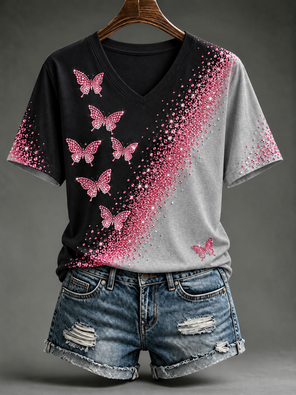 Women's Breast Cancer Short-sleeved T-shirt
