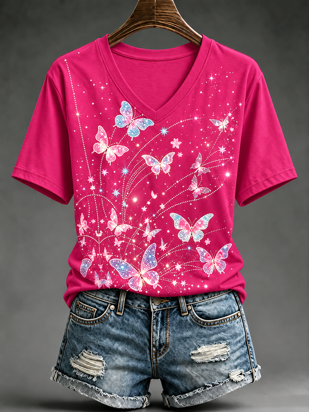 Women's Breast Cancer Short-sleeved T-shirt