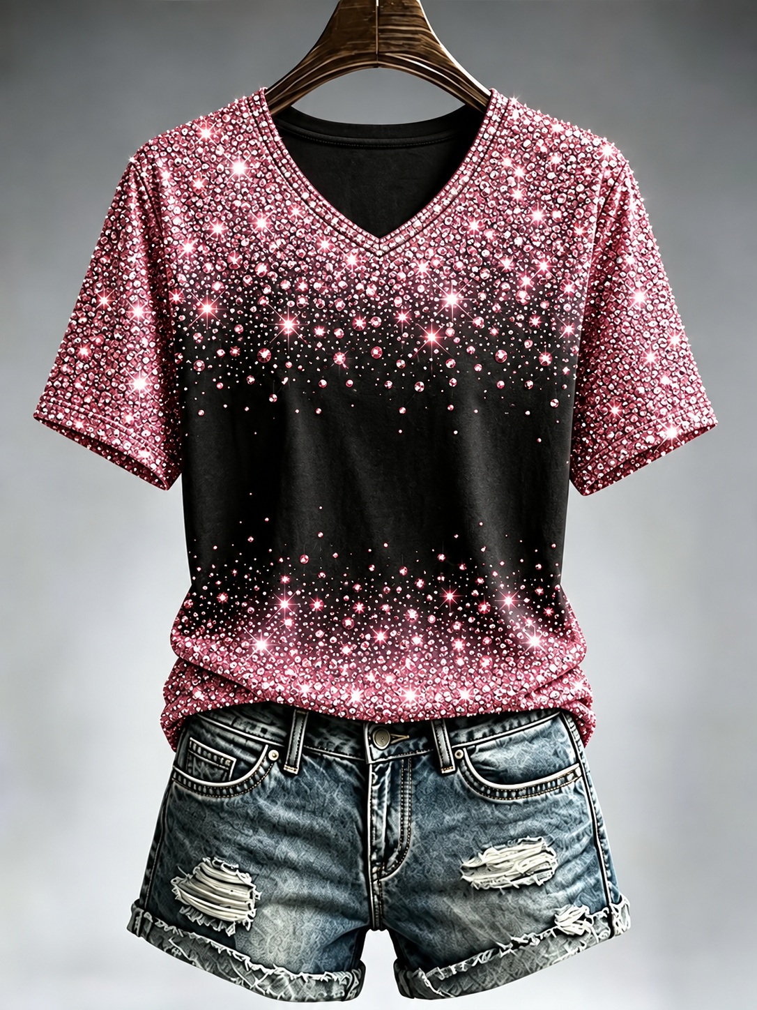 Women's Breast Cancer Short-sleeved T-shirt