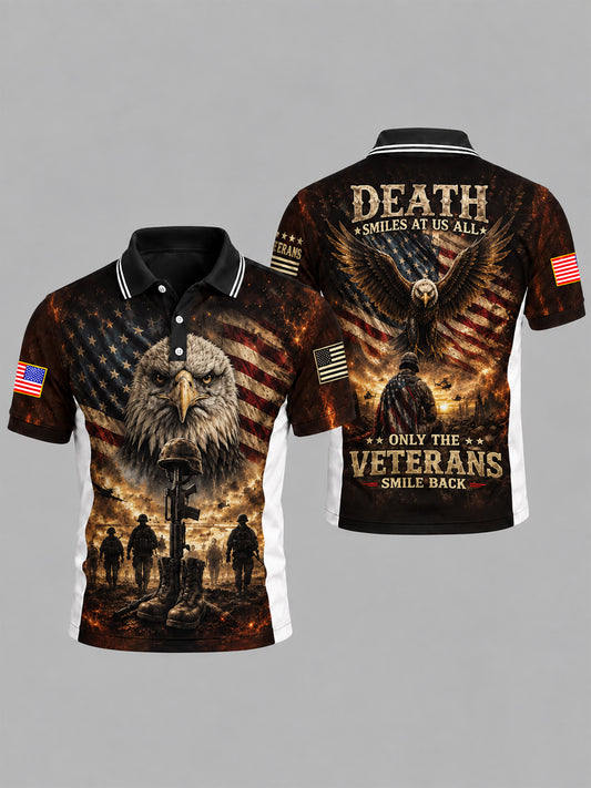 Men's VETERANS DAY Print Casual Top