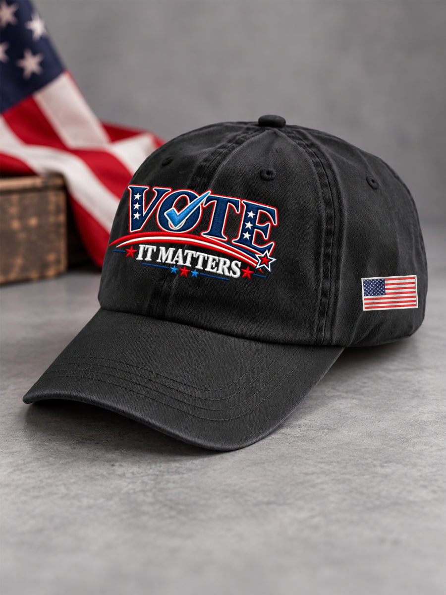 Unisex Vote It Matters Hat