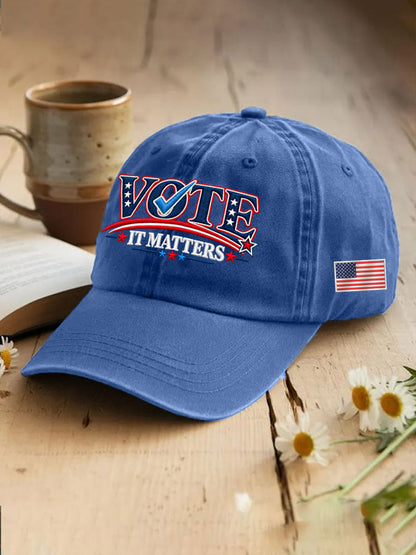 Unisex Vote It Matters Hat
