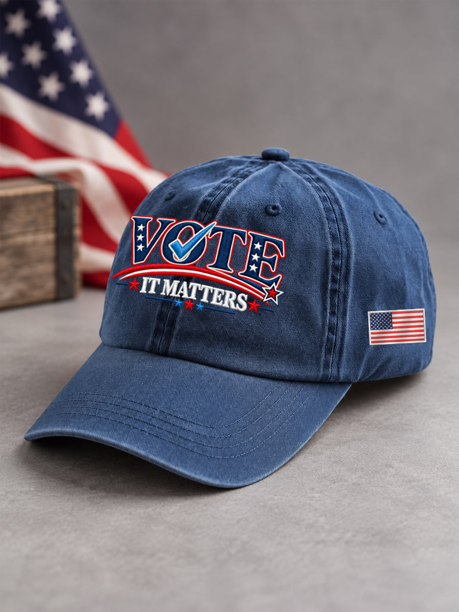 Unisex Vote It Matters Hat