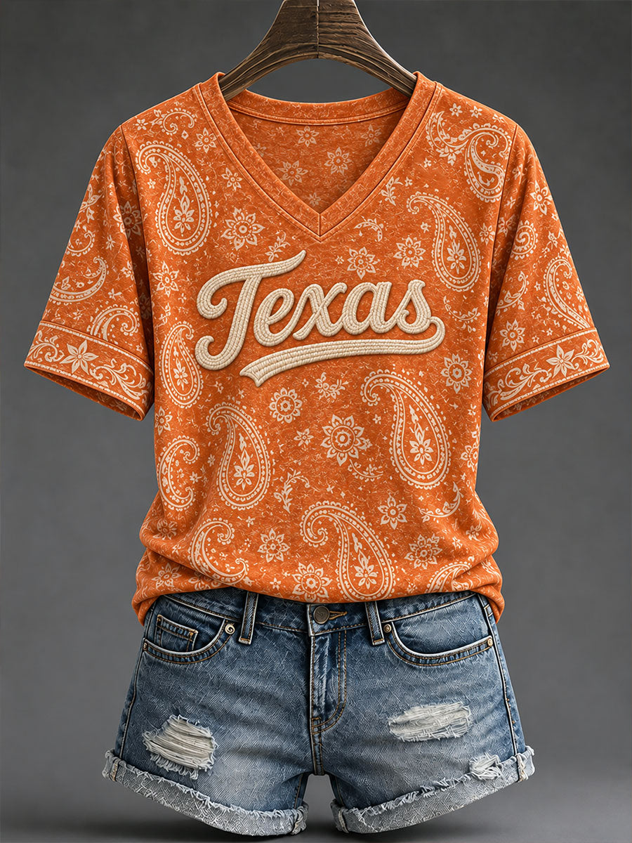 Women's Football Game Day Print T-Shirt
