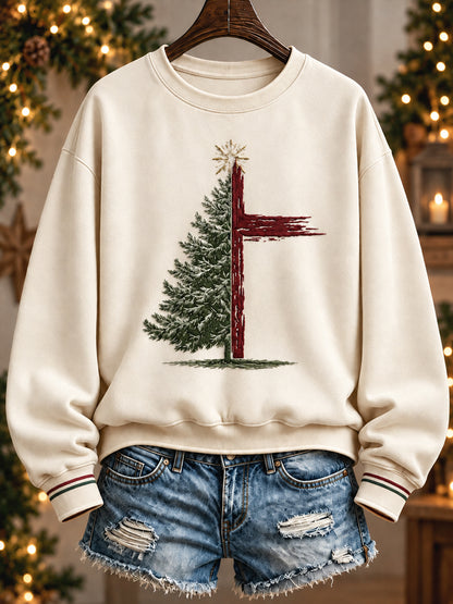 Women's Christmas Season And Reason  Art  Regular Sweatshirt