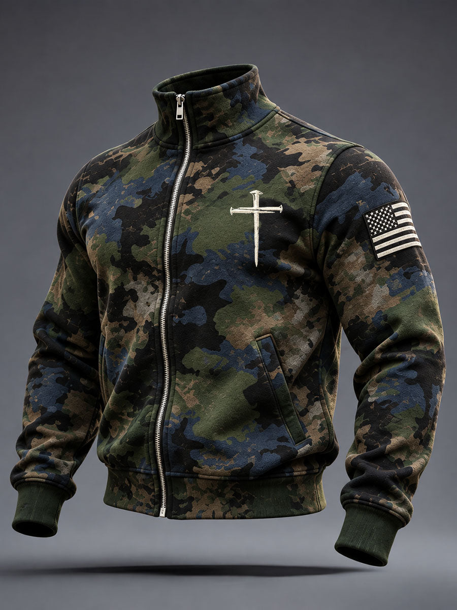 Men's Christian Art Cross Jacket
