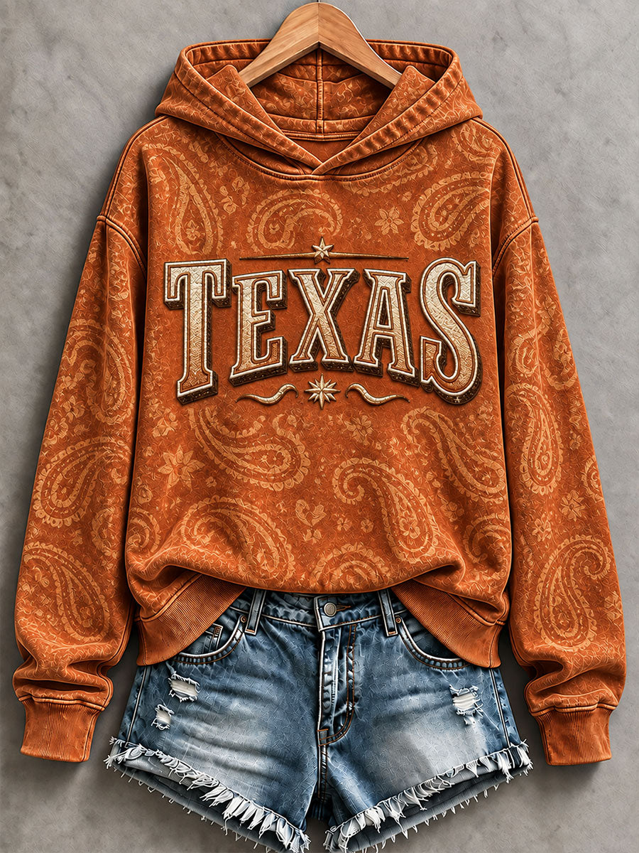 Women's Football Game Day Print Casual Regular Sweatshirt