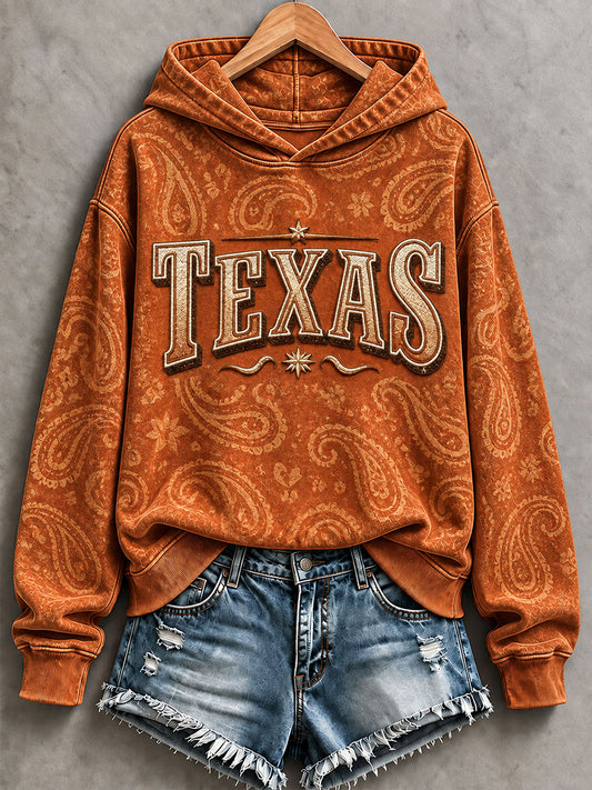 Women's Football Game Day Print Casual Regular Sweatshirt