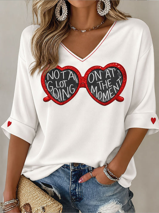 Women's Music Lover Art Printed T-Shirt