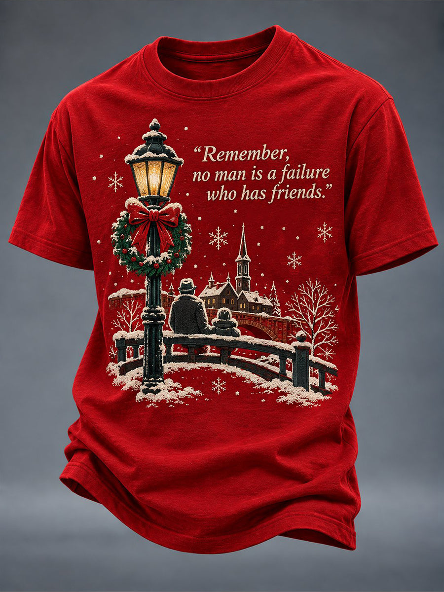 Men's Christmas Short Sleeve T-shirt