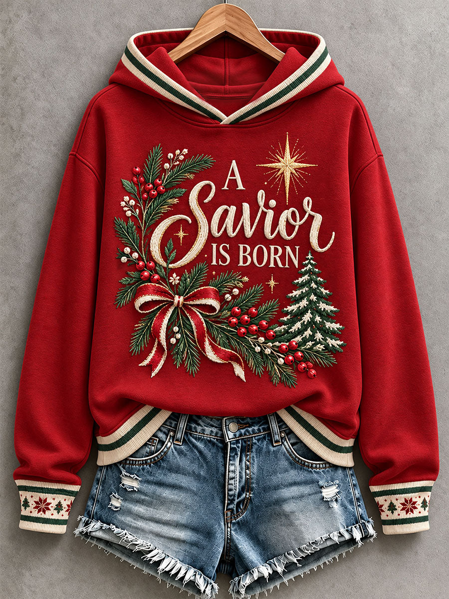 Women's A Savior Is Born Hoodie