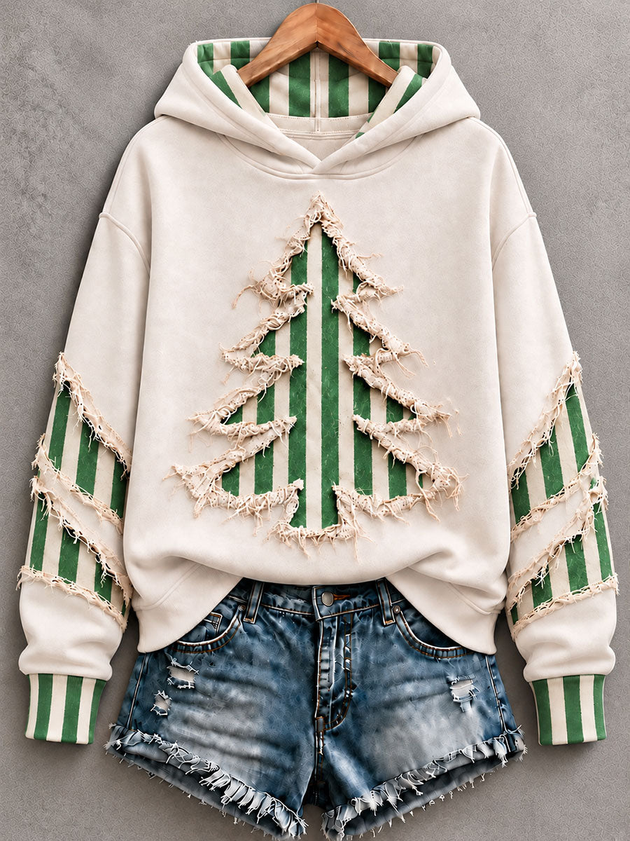 Women's Christmas tree Regular Hoodie