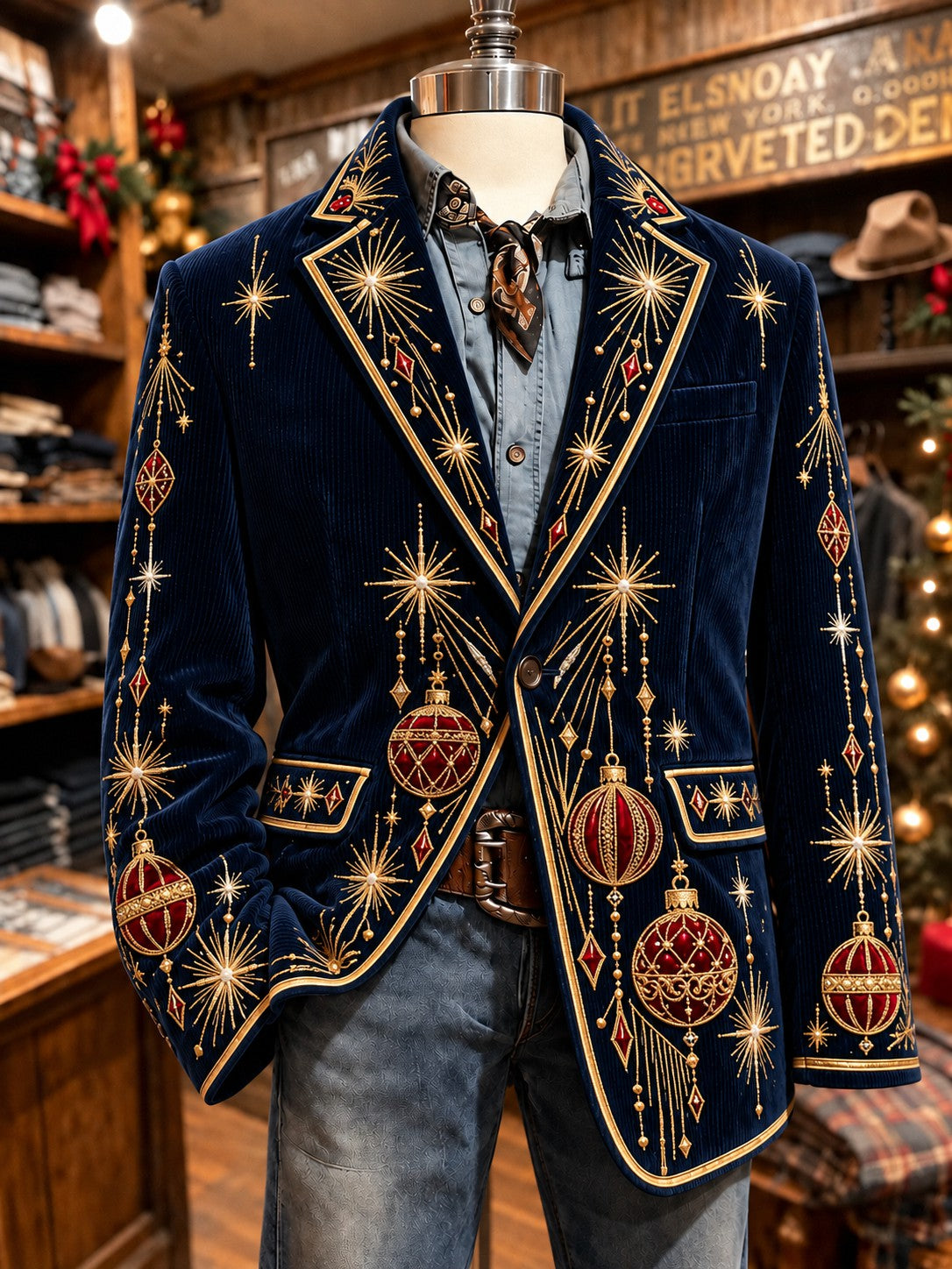 Men's Christmas Suit Jacket