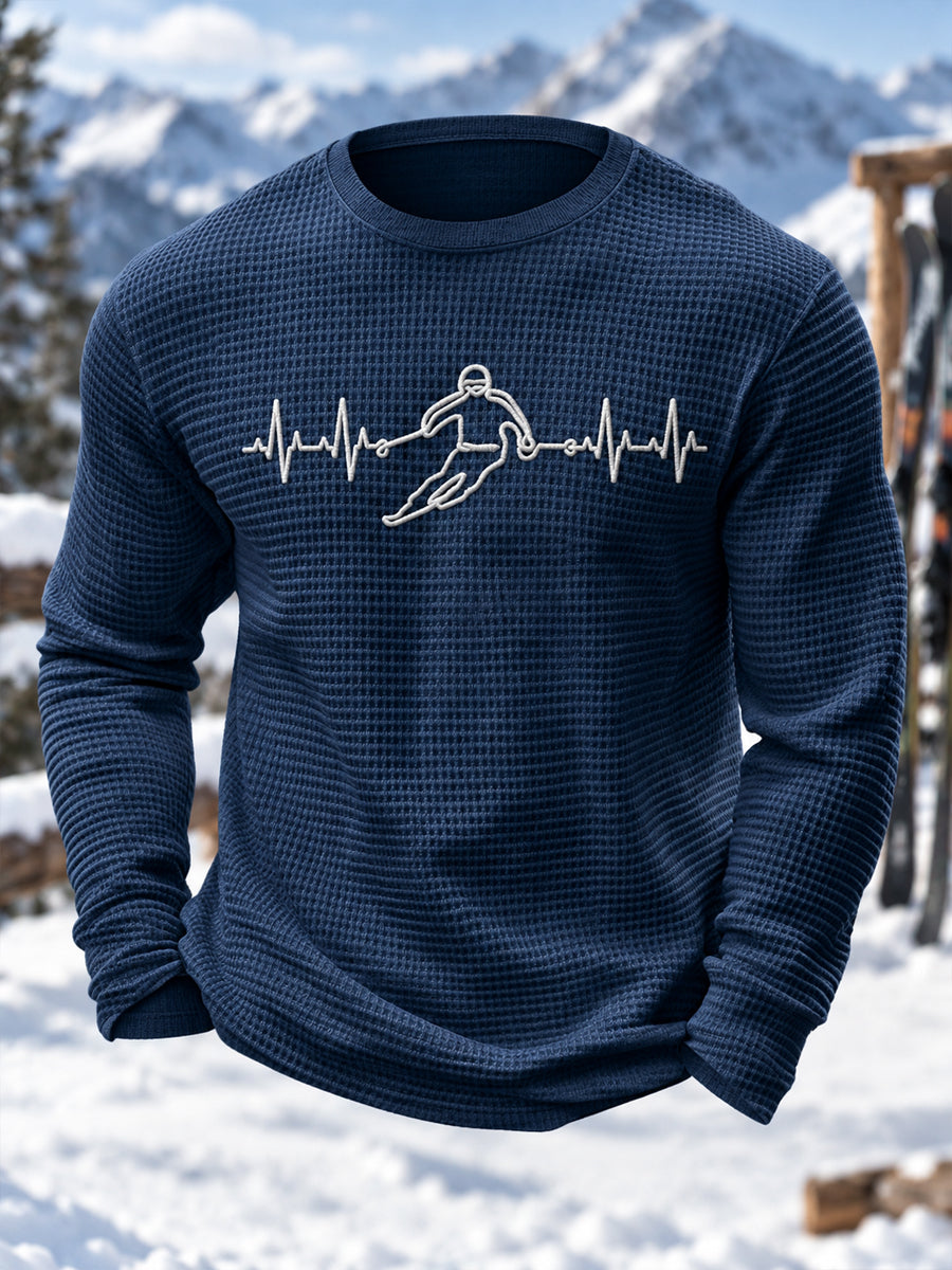 Men's Ski Waffle Top