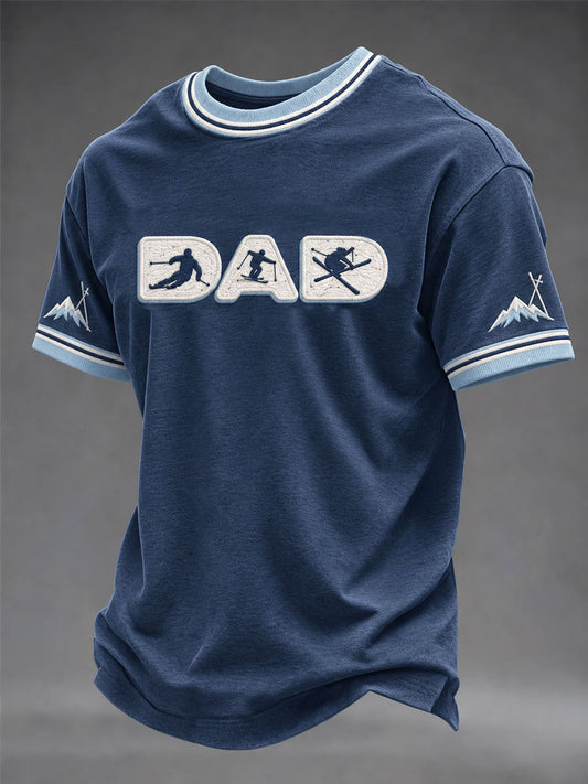 Men's Ski Dad Print T-shirt