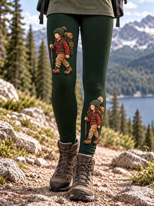 Women's Hiking Lover Printed Pants