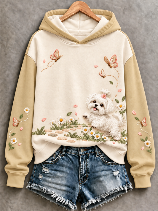 Women's Dog Regular Sweatshirt