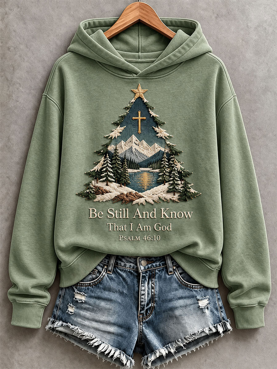 Women's Be Still And Know That I Am God Hoodie
