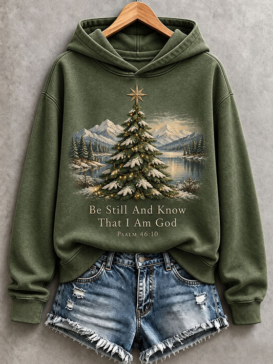 Women’s Be Still And Know That I Am God Hoodie