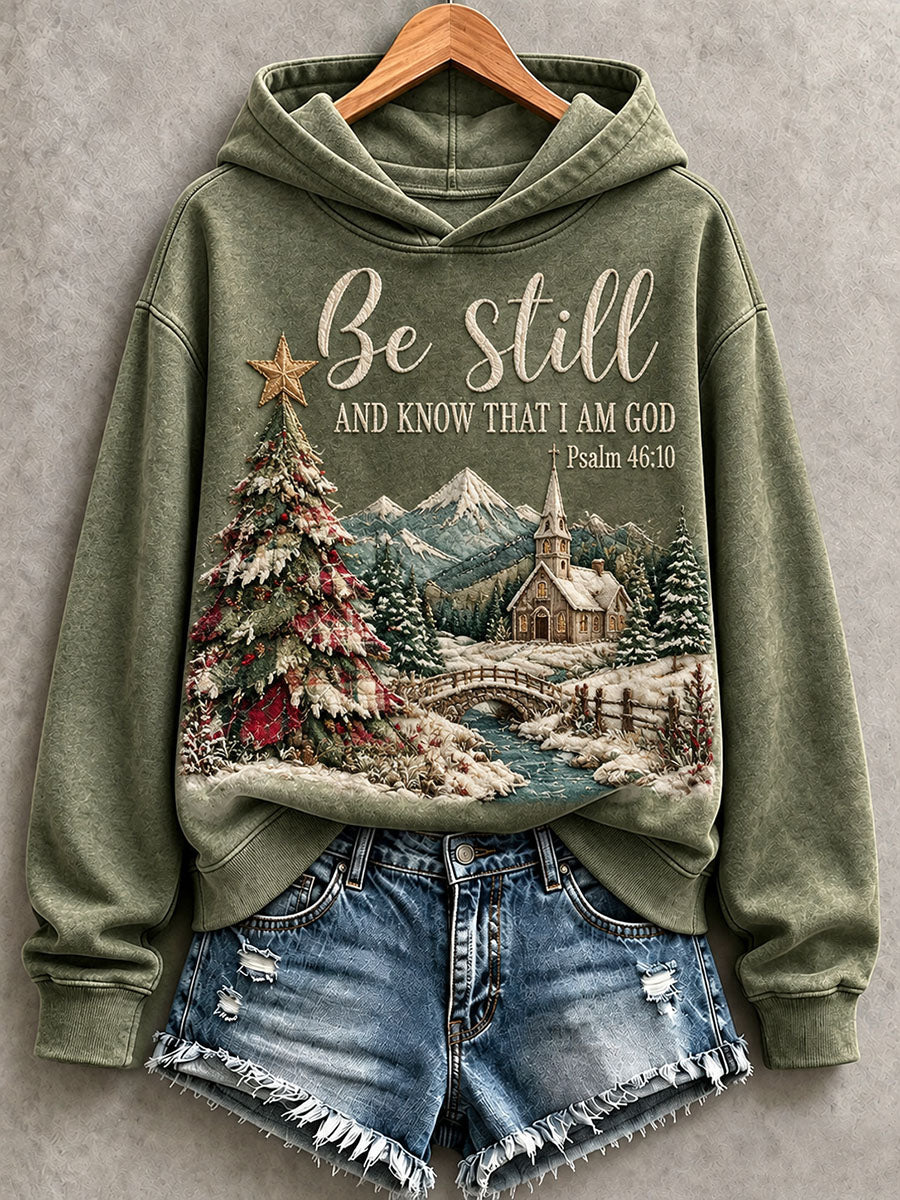 Women’s Be Still And Know That I Am God Hoodie