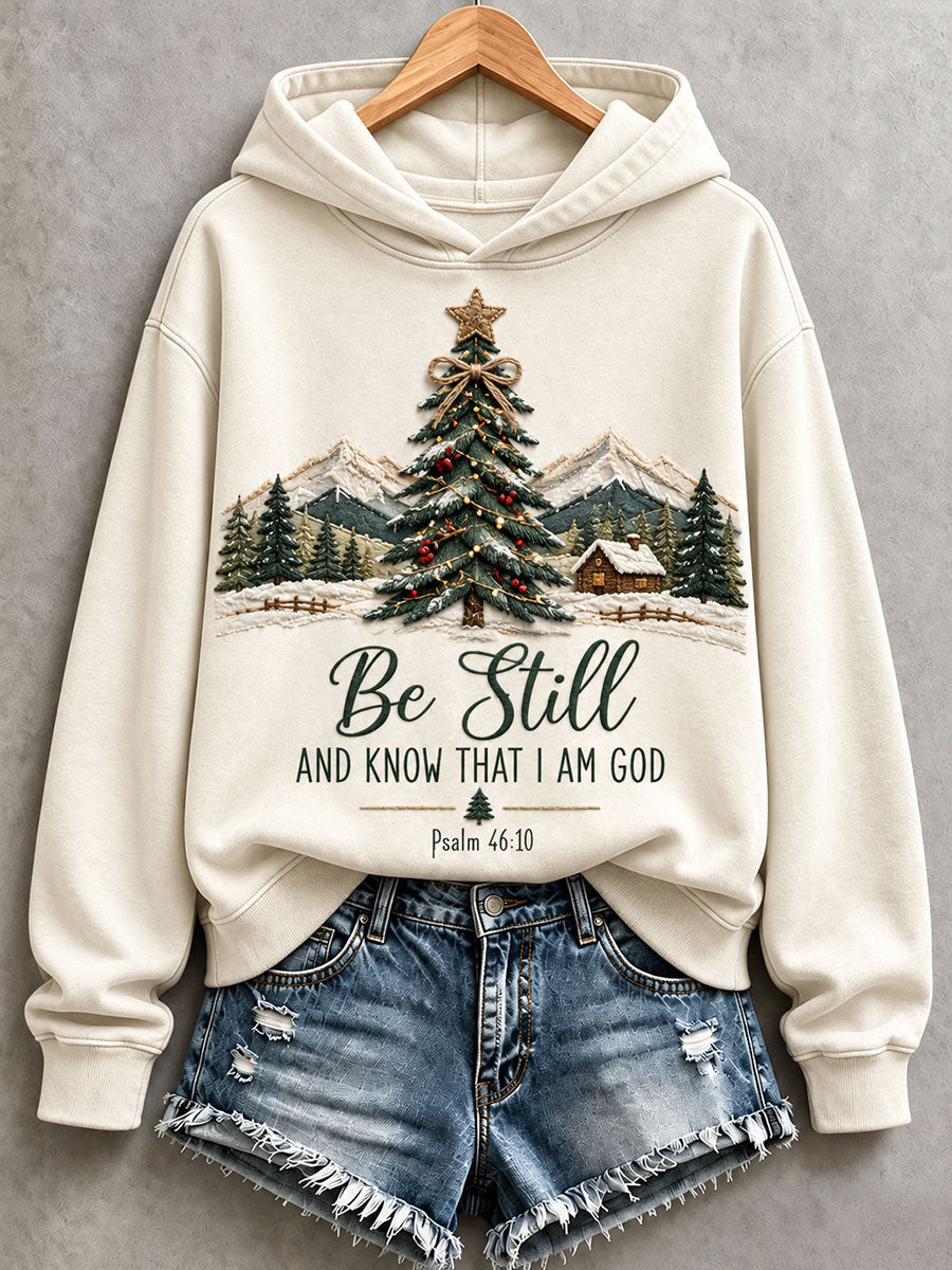 Women’s Be Still And Know That I Am God Hoodie