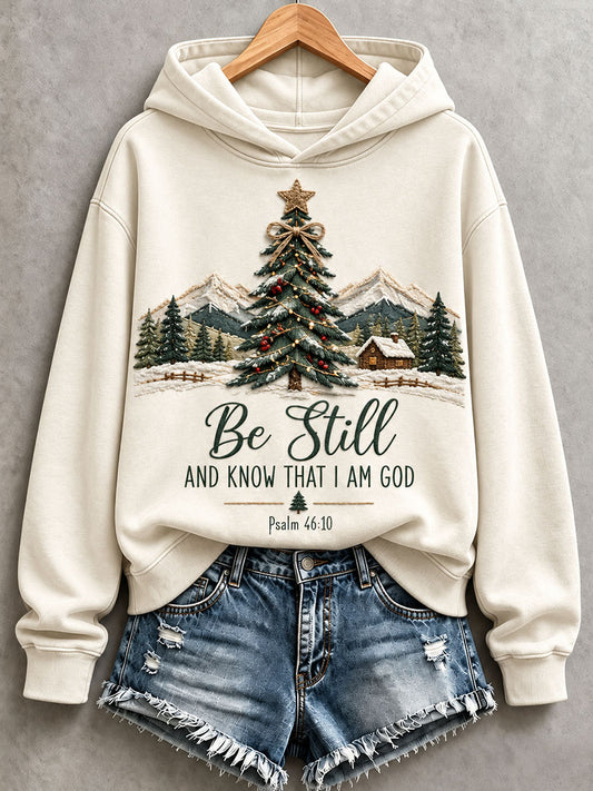 Women’s Be Still And Know That I Am God Hoodie