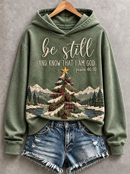 Women's Be Still And Know That I Am God Hoodie