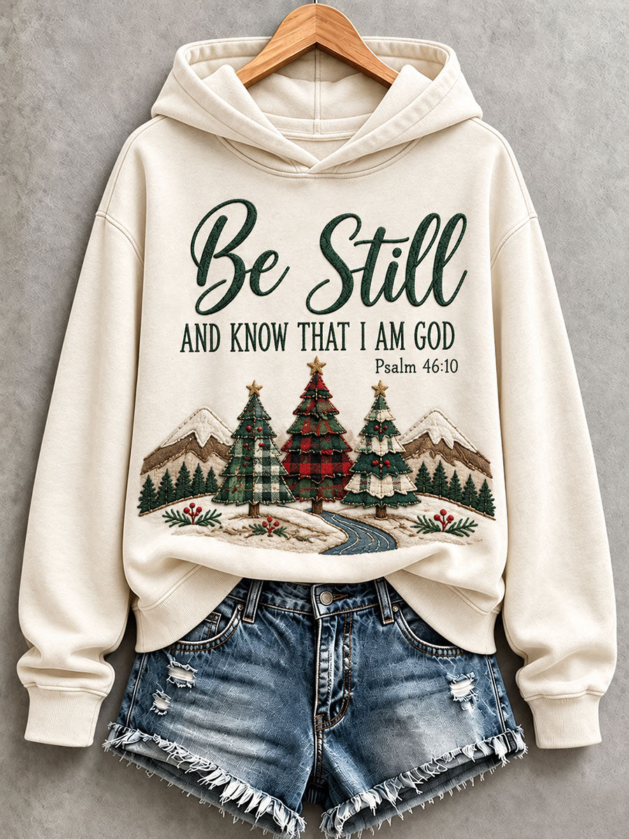 Women’s Be Still And Know That I Am God Hoodie