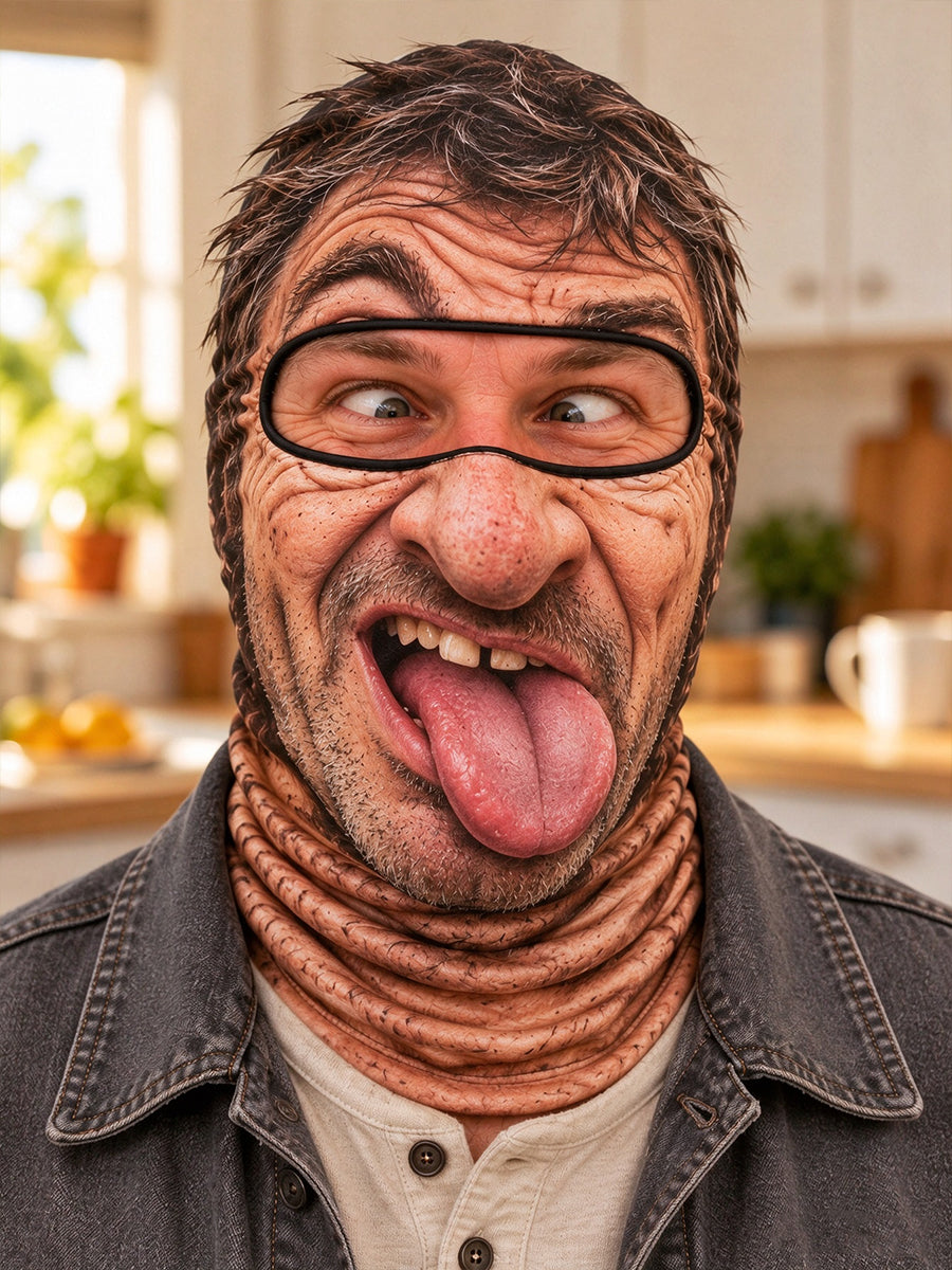 Funny And Wacky Full-Face Balaclava Hood