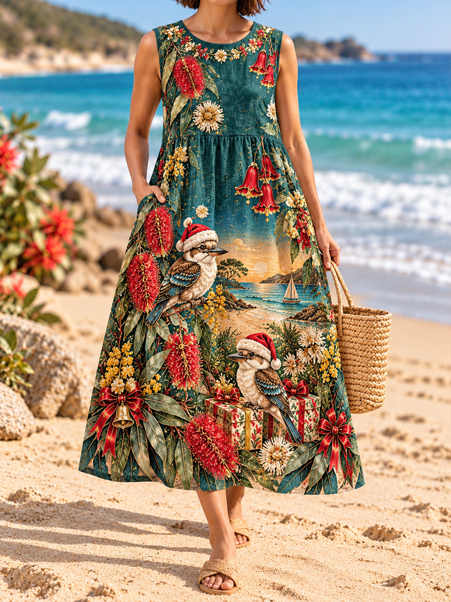Women's Christmas In Australia  Casual Dress