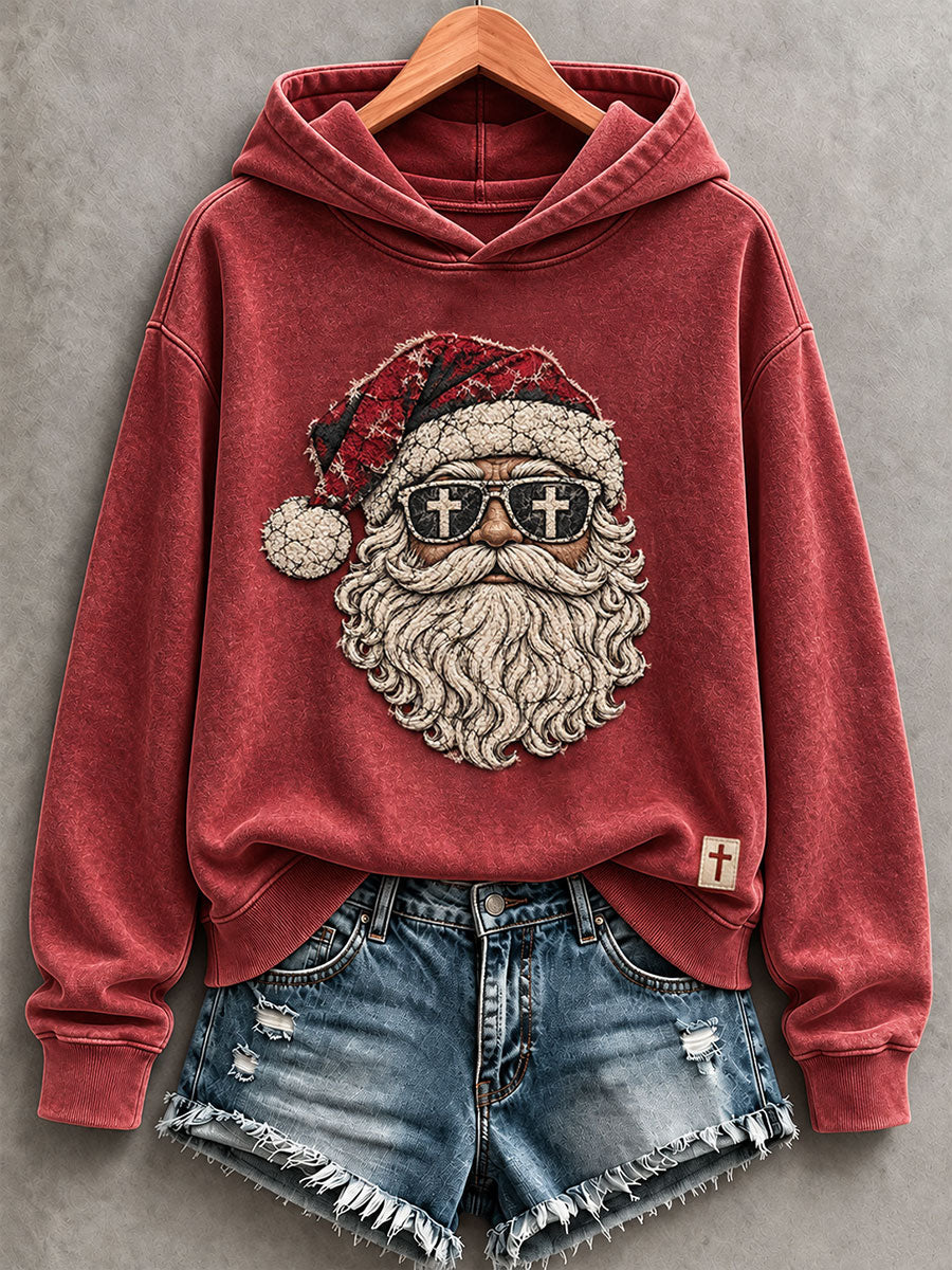 Women's Funny Santa Hoodie